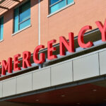 Hospital emergency sign